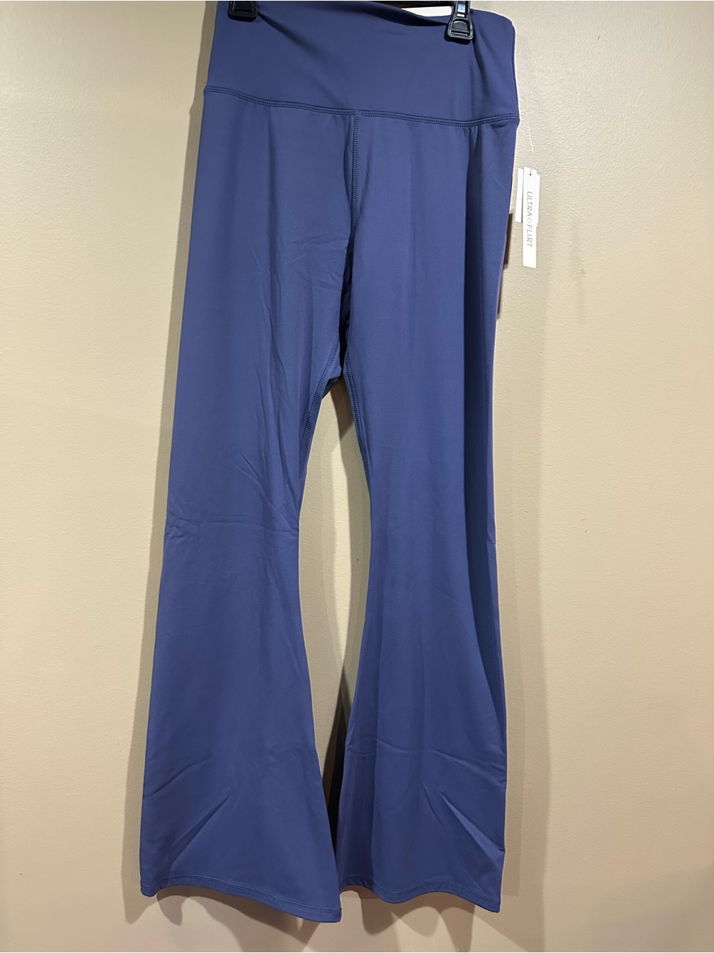 Ultra Flirt Women's Flared Leggings - Periwinkle Blue